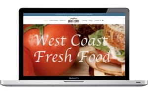 WooCommerce e-commerce website design. Visit the West Coast Fresh Food website